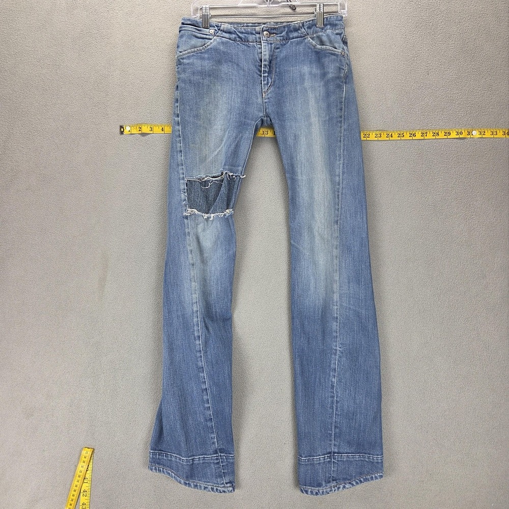 Vintage Levis Engineered Jeans Womens 29x34 Blue Twisted One Pocket Zip Fly